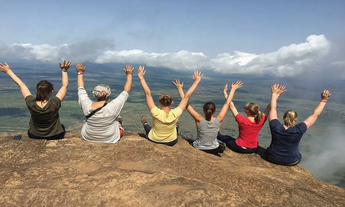 Hart meditatie retraite met Safari  - dennis munga 1.