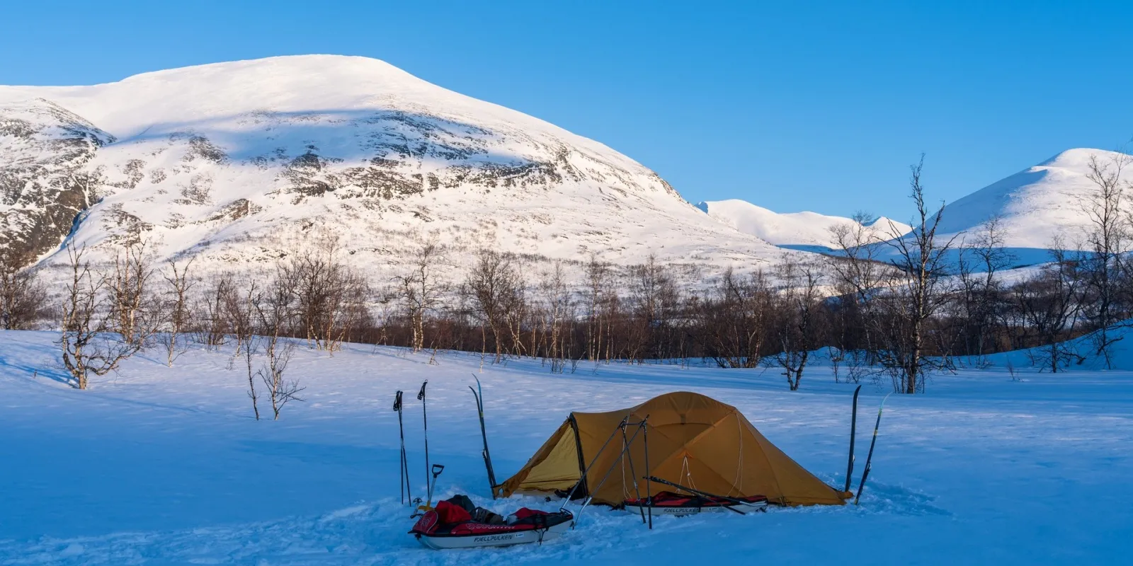 Winterexpeditie in Nationaal Park Sarek  - zweden1.