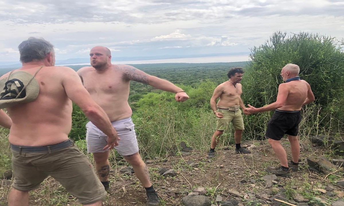 Wandelsafari Mannen retreat - safari mannen krachten meten