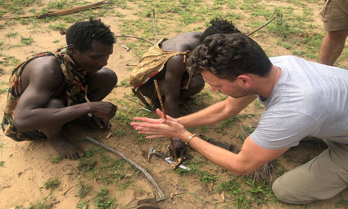 Wandelsafari Mannen retreat - safari mannen met masai jpg