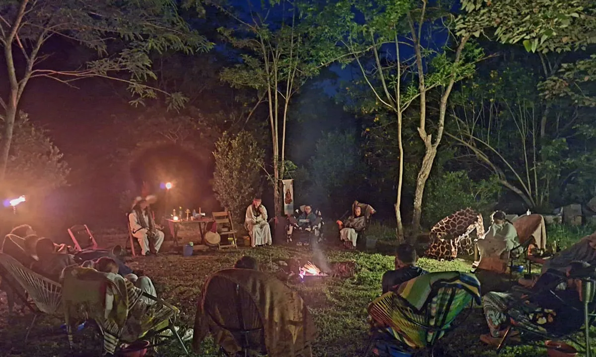 Individuele Spirituele sjamanistische retreat Bolivia - ceremonie 1.